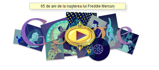 65 de ani de la nasterea lui freddie mercury google doodle