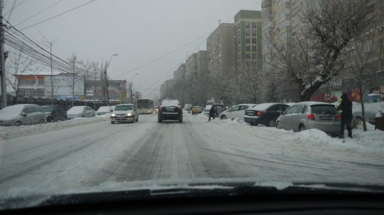 vremea in bucuresti strazi blocate cod portocaliu iarna viscol (1)