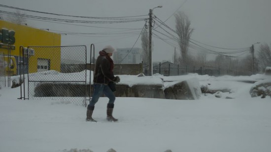 vremea in bucuresti strazi blocate cod portocaliu iarna viscol (7)