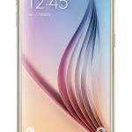Samsung Galaxy S6 Front Gold Platinum