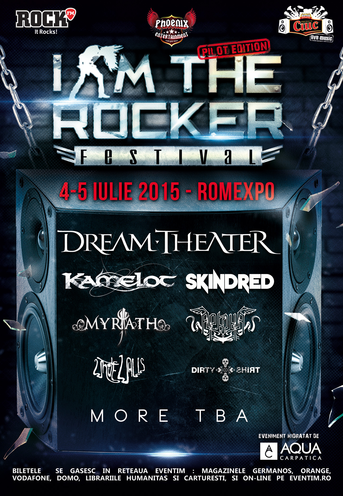 I am the rocker festival poster