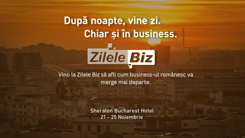 Zilele Biz, festivalul de business al României, te provoacă să te pregătești pentru 2023 împreună cu 100 de experți de top