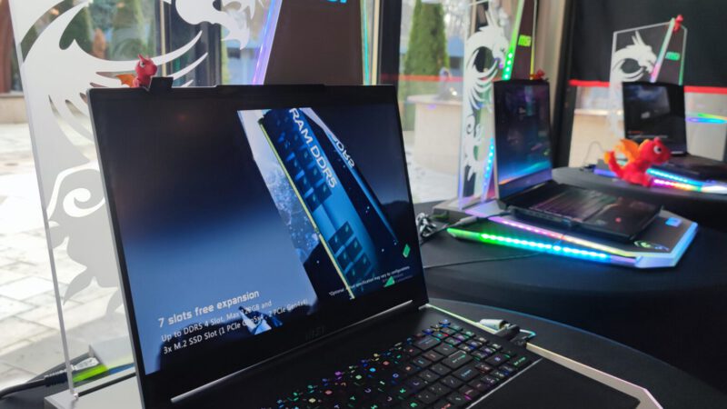 MSI a lansat în România laptopurile cu Intel seria 13 și NVIDIA RTX 40