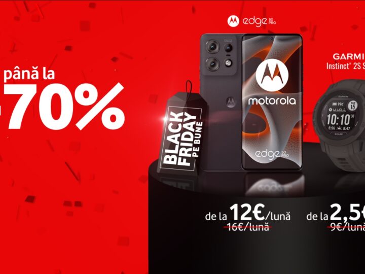 Vine Black Friday la Vodafone. Reduceri de 70%