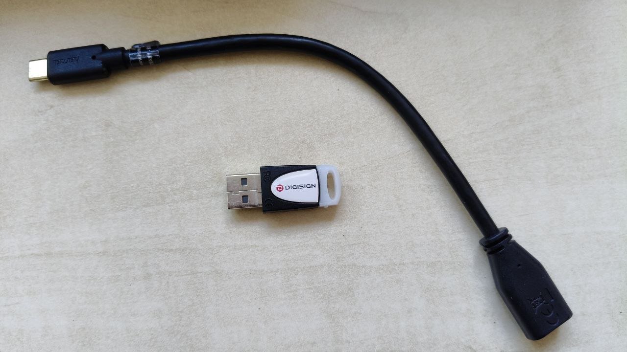 Am un laptop cu USB-C și nu mai funcționează autentificarea la ANAF