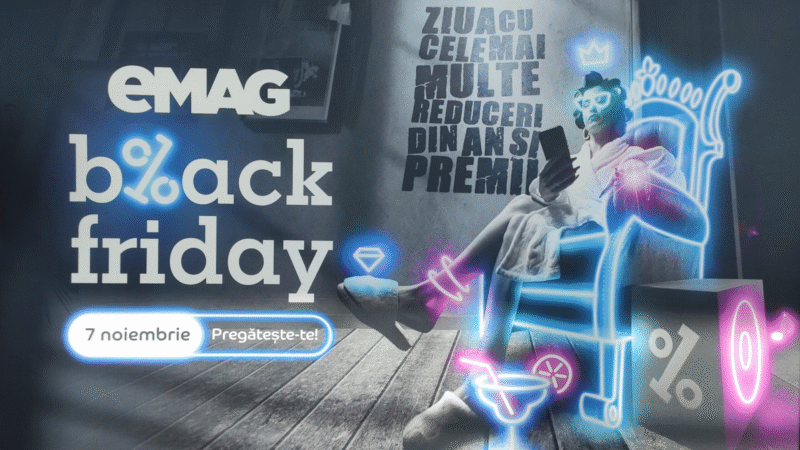 Am făcut cumpărături de la eMAG, de Black Friday 2025, folosind AI