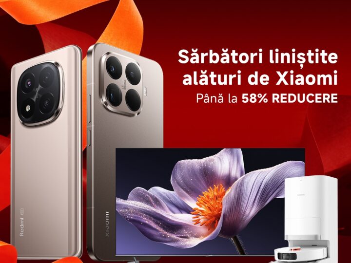 Idei de cadouri pentru sărbătorile de iarnă: electronice de la Xiaomi