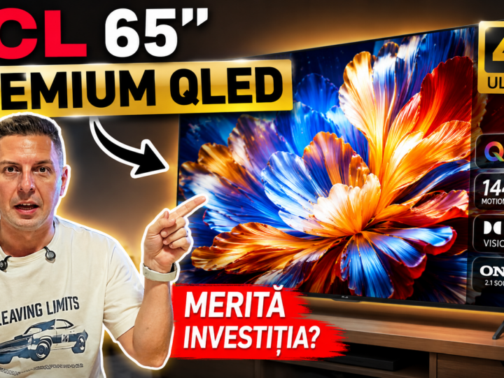 Ce televizor să alegi în casă? Unde să-l pui? TCL 65 Premium QLED