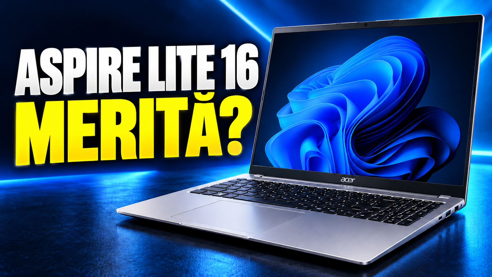 Acer Aspire Lite 16, laptopul pentru oamenii de la firma ta mică